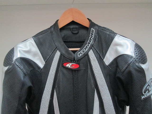 コミネ komine レーシングスーツ ツナギ レザー 本革 MFJ公認 サイズXL  