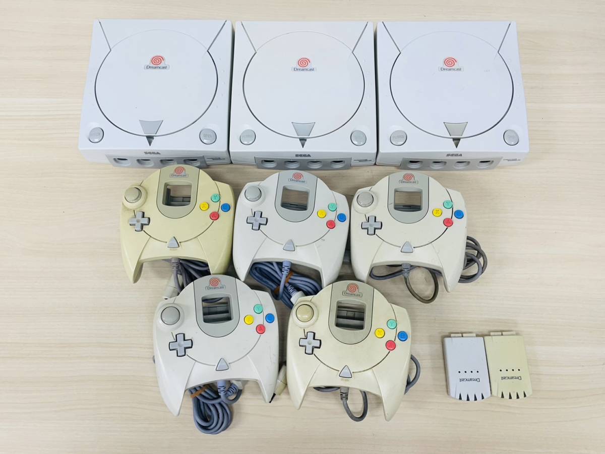 1円】セガ ドリームキャスト 本体 セット SEGA Dreamcast HKT-3000 未