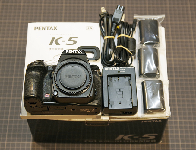 pentax ペンタックス k-5 実働ですがジャンクとして pentax 送料込み