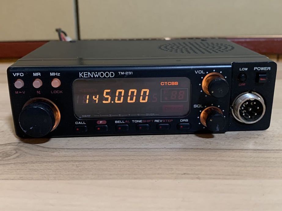1円 KENWOOD TM-231 トランシーバー アマチュア 無線機 ケンウッド
