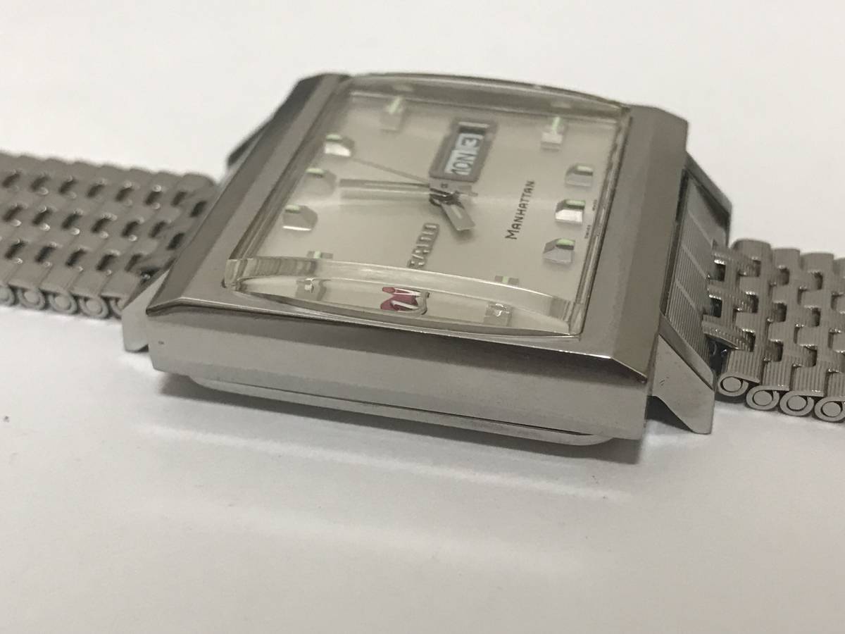 RADO ラドー MANHATTAN マンハッタン 稼働品 デイデイト 自動巻き AT