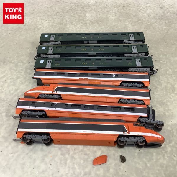 1円〜 ジャンク LIMA ITALY 等 HOゲージ TGV SNCF フランス新幹線 SBB