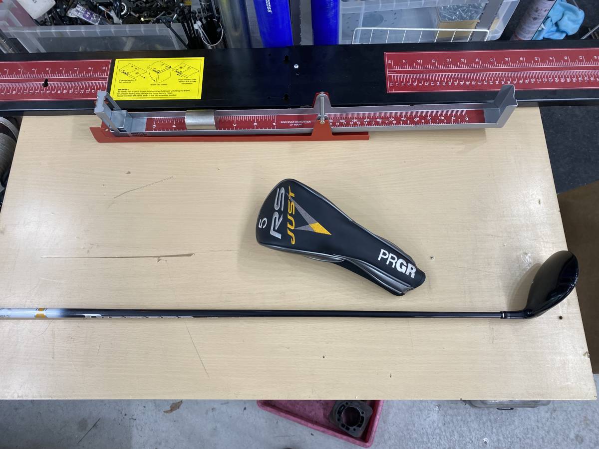 PRGR RS JUST FW 5W 18度 Diamana S ヘッドカバー付 プロギア フェアウェイウッド