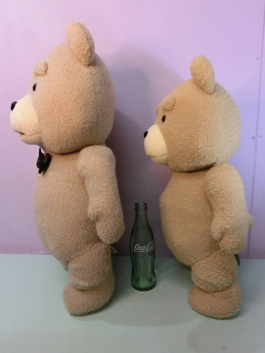 映画Ted テッド◇BIG ぬいぐるみ人形 2体セット 特大53㎝ TED2 等身大 