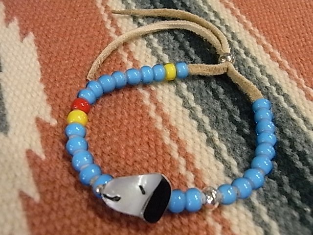 ZUNI INDIAN JEWELRYズ二族インディアンジュエリーSNOOPYスヌーピー?犬 