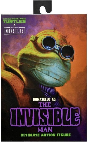 ネカ タートルズ ドナテロ as 透明人間 フィギュア NECA TMNT