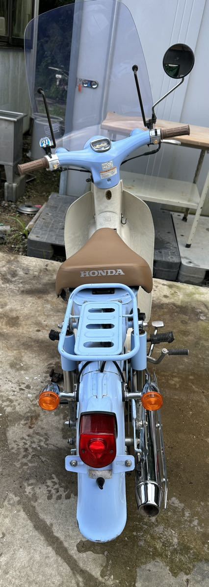 HONDA リトルカブ 50 AA01 セル付き 4速 実働 風貌一部難あり ホンダ カブ