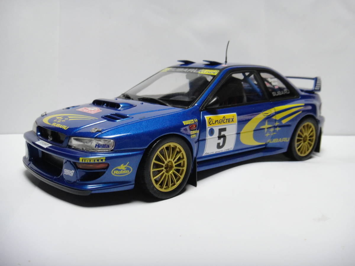 AUTOart 1/18 スバル インプレッサ WRC 1999 モンテカルロラリー #5 