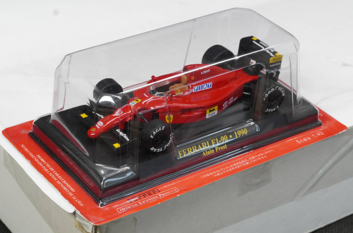 1990フェラーリF1 90 641 模型 フェラーリ 641/2 1990 – CAR DE SiGN