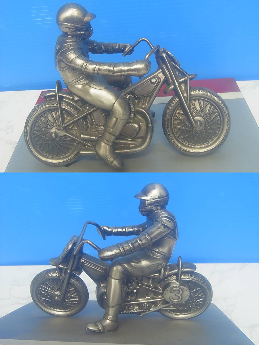 オートレース 金属オブジェ ダイナミックオートレース 非売品 川口