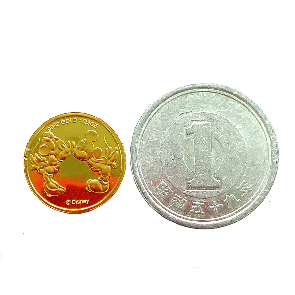 ディズニー金貨 ミッキー 24金 純金 1.2g コイン イエローゴールド コレクション Gold 【新品】 純金 コイン