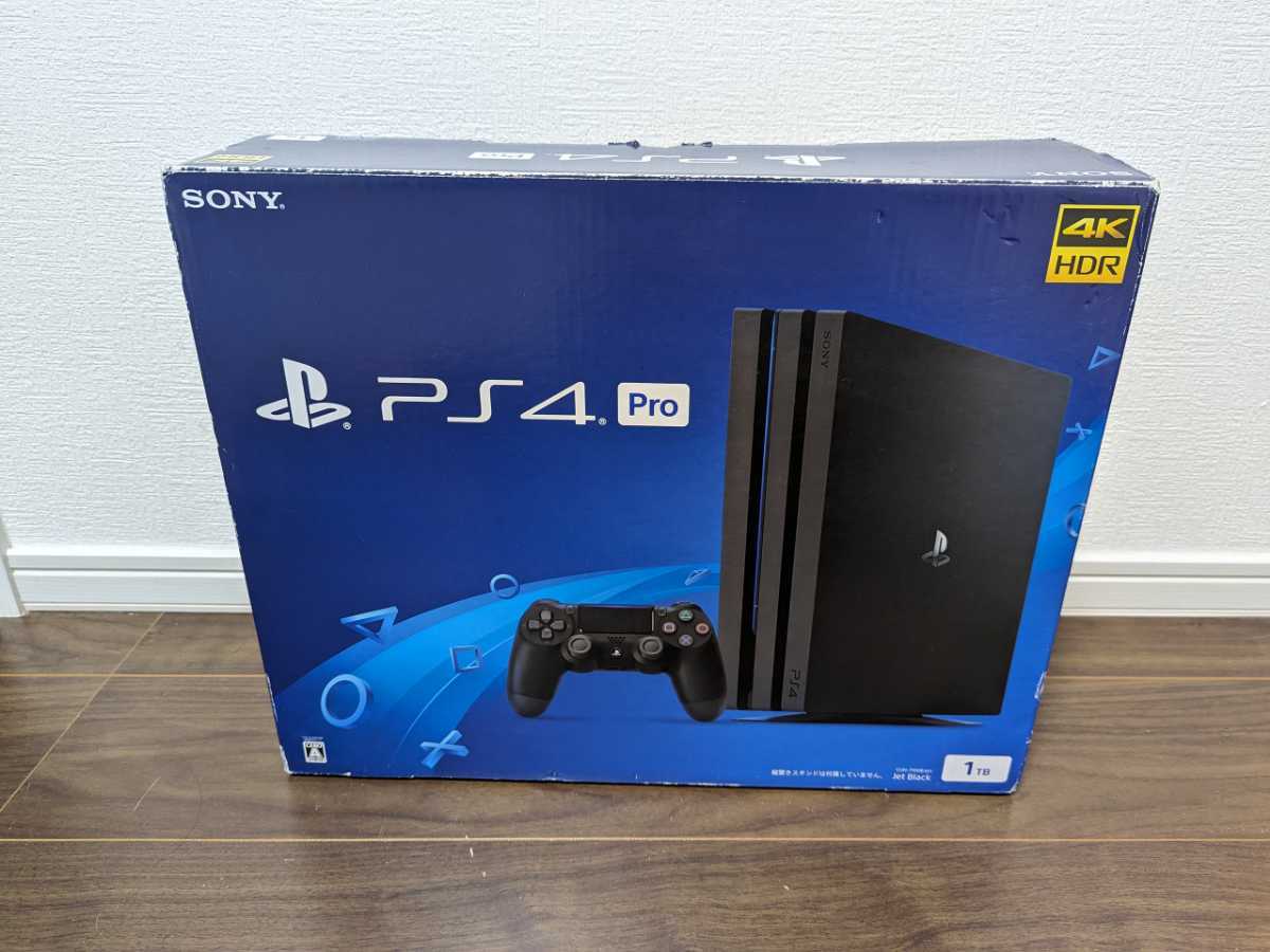 1TB Pro PlayStation4 ブラック 0 PlayStation 本体 SONY PS4 1円