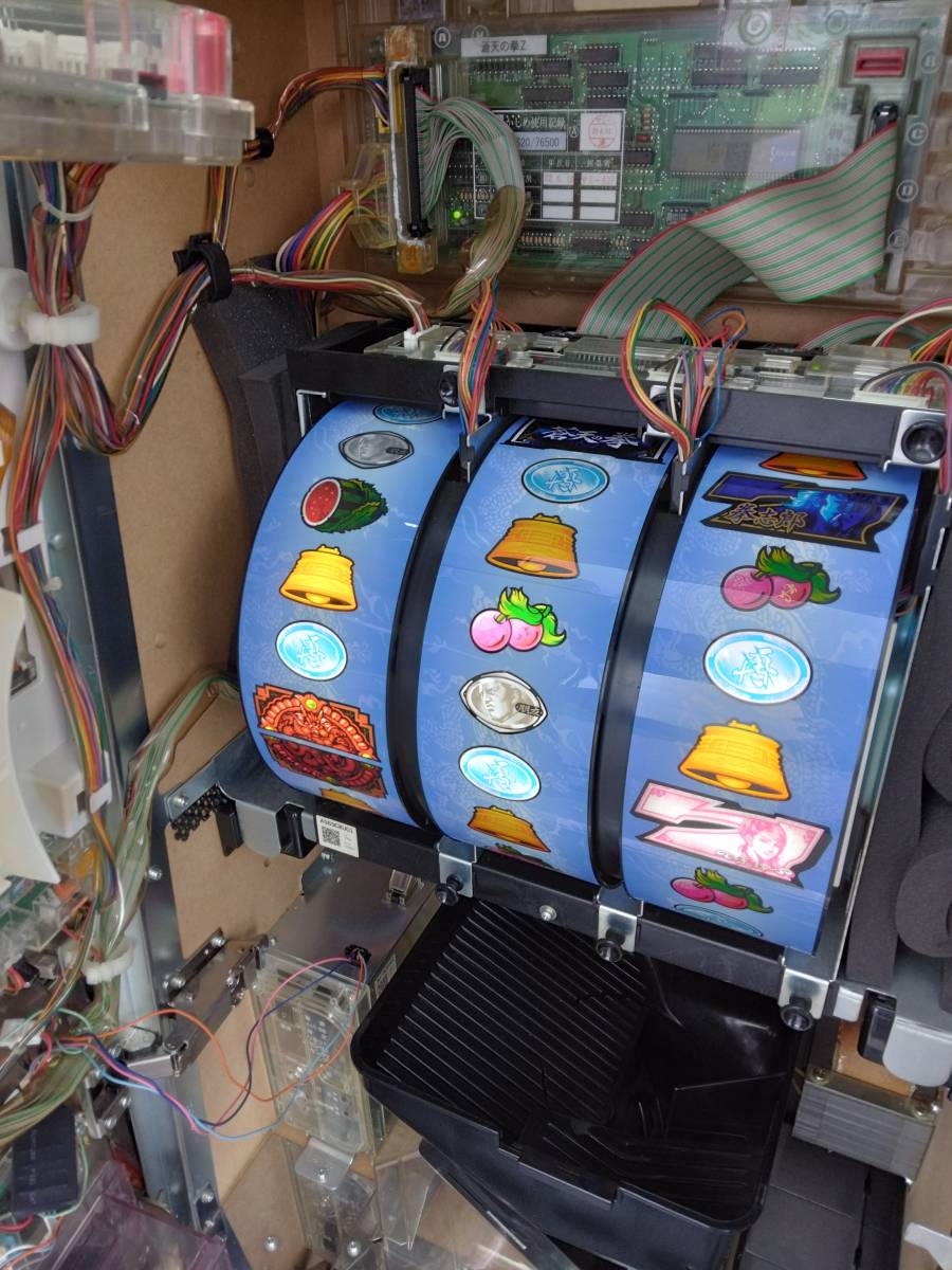 パチスロ 実機 サミー 蒼天の拳 スロット 5号機 ドーナツビジョン