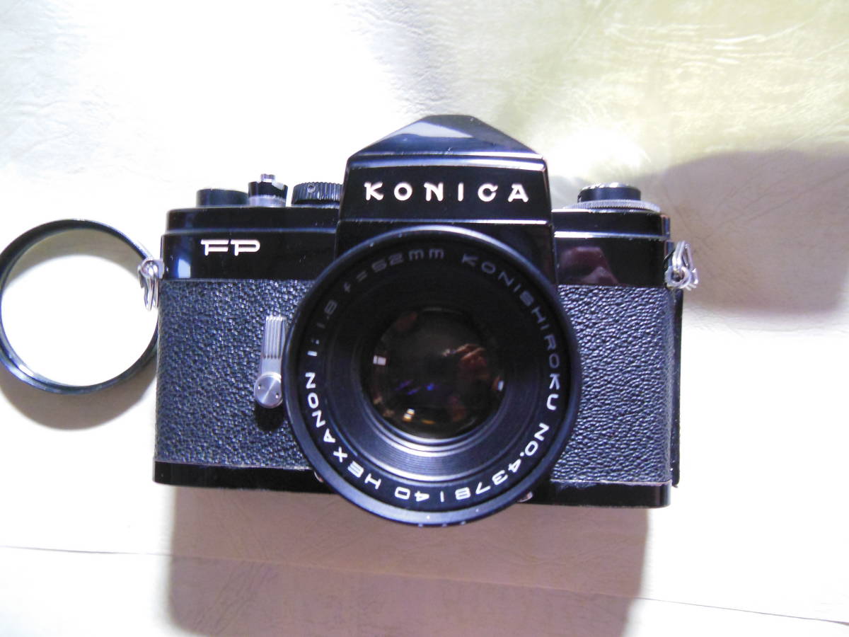 Konica　FP　ブラック　1：１，８　F５２ ｍｍ