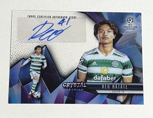 Topps Yahoo!オークション (サッカー) 「怜央」シングルカード 旗手怜