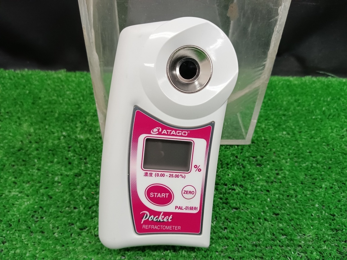 中古品 アタゴ ATAGO ポケット濃度計 PAL-防錆剤 アタゴ PAL-防錆剤