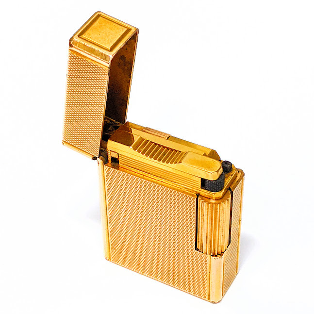 409】希少 S.T.Dupont デュポン ライター ゴールド 金色 ライン1 409】希少 S.T.Dupont デュポン ライター ゴールド 金色 ライン1