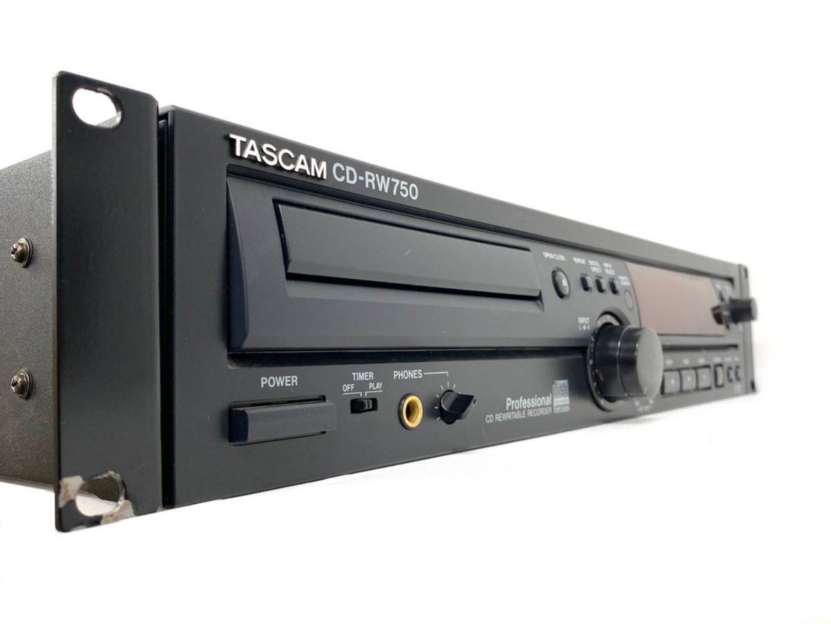 CD-RW750 TASCAM 業務用CDレコーダー | タスカム CD - (日本) Recorder