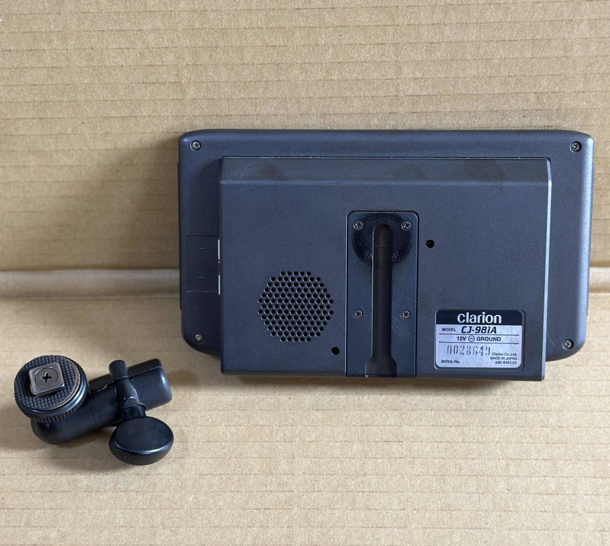 NA-21 クラリオン バックモニター CJ-981A 6.5型 LCDカラーモニター