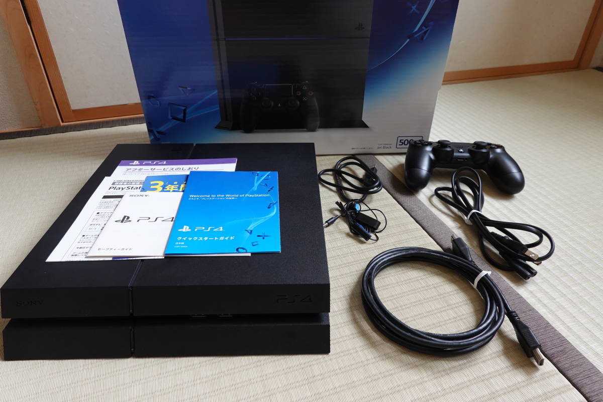 PlayStation4 CUH-1200AB01 ジェット・ブラック 500GB ジェット