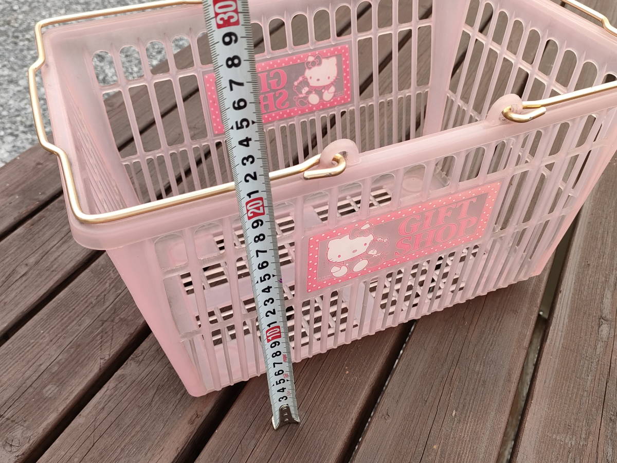 サンリオショップ 買い物かご バスケット ハローキティちゃん 