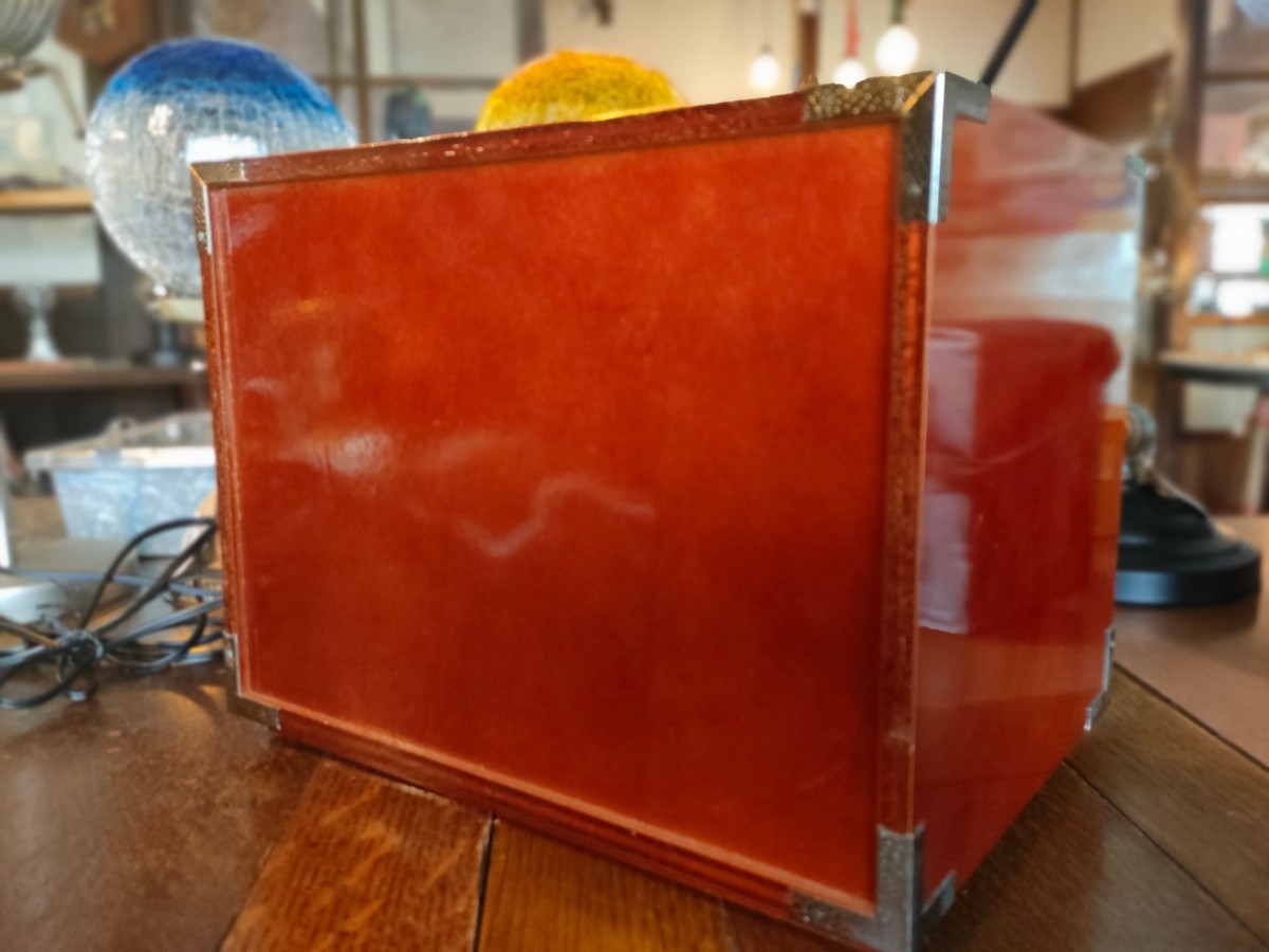 アンティーク昭和レトロ レトロポップ 小物入れ 木製 引き出し 小