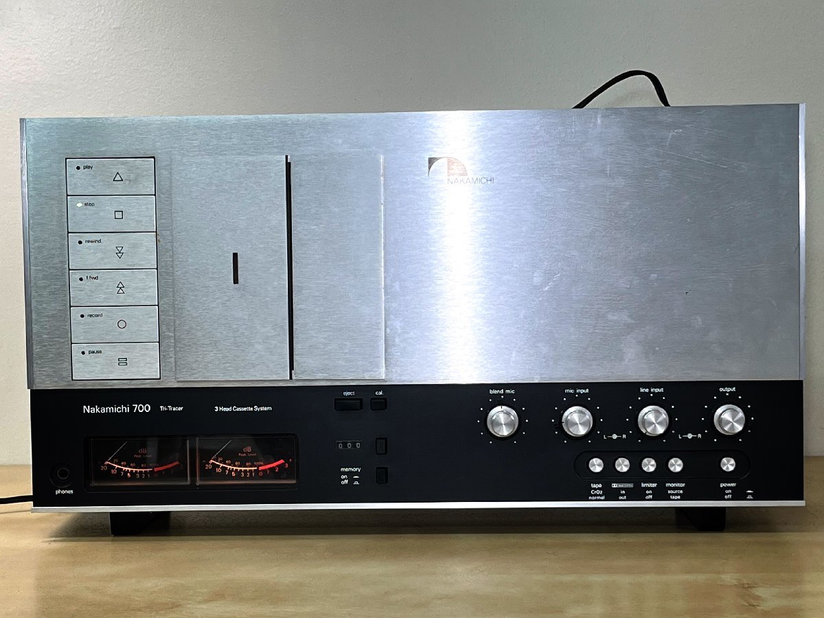 Nakamichi カセットデッキ 0 ナカミチ オーディオ機器 J - 700Ⅱ
