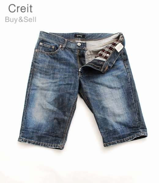 ST3■人気モデル★バーバリーブラックレーベルデニムハーフショートパンツ76