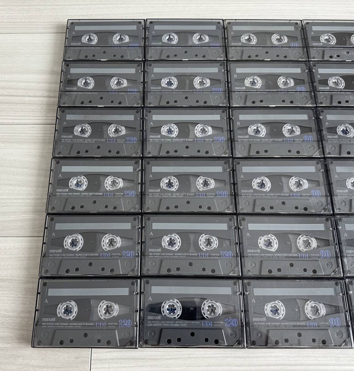 Maxell UDI 90/120 Normal Position 中古 録音済 カセットテープ 30本