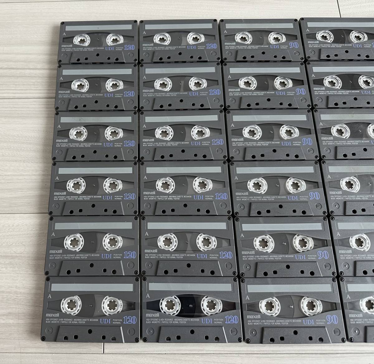 Maxell UDI 90/120 Normal Position 中古 録音済 カセットテープ 30本