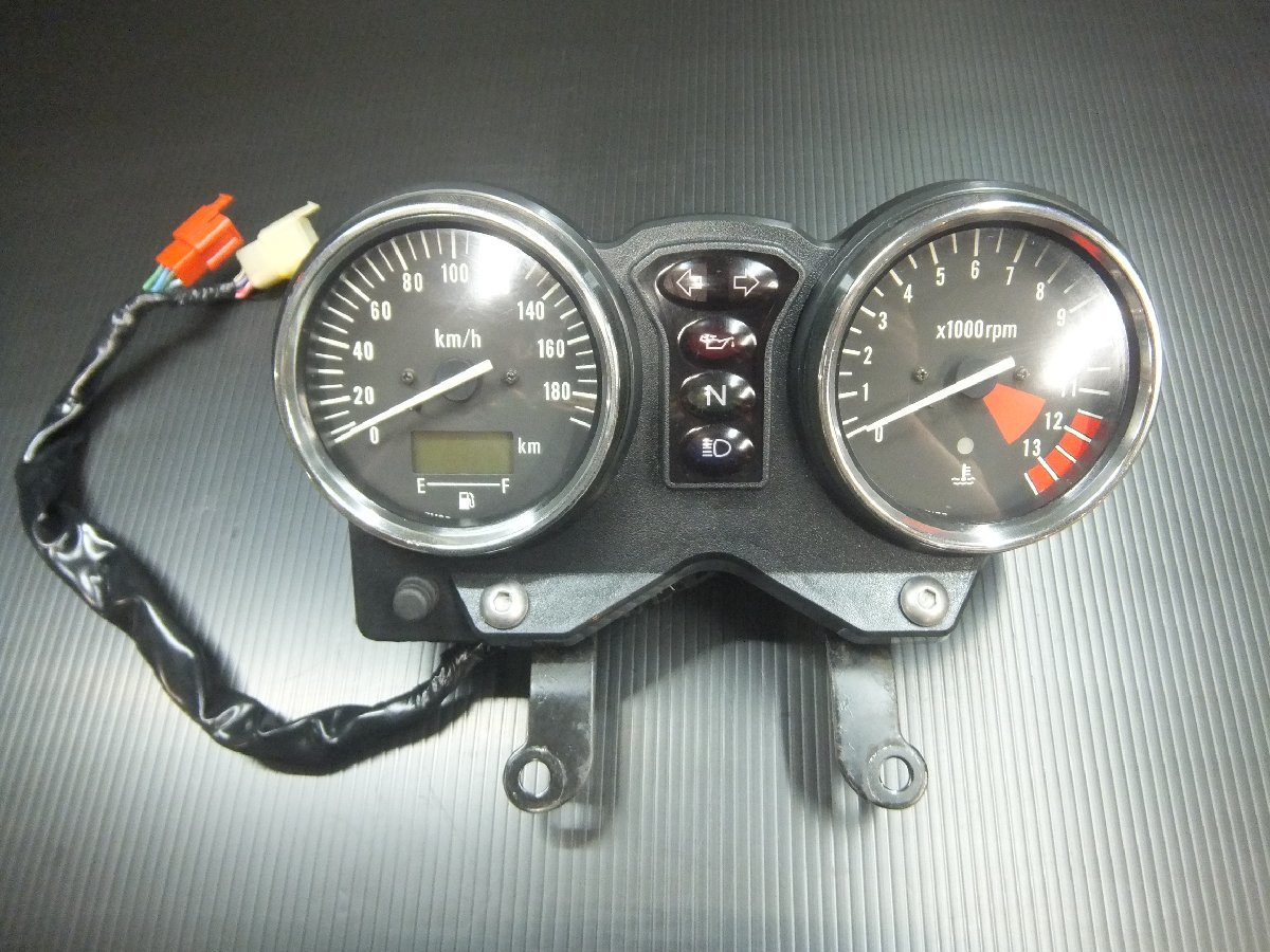 動作確認済!!旧CB400FOUR純正フルスケールスピードメーター210km/hタコ