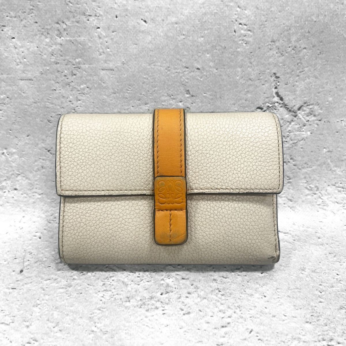 LOEWE ロエベ バーティカルウォレットスモール 三つ折り財布