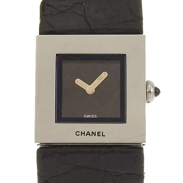 1円 gg CHANEL シャネル マトラッセ ウォッチ レディース クォーツ