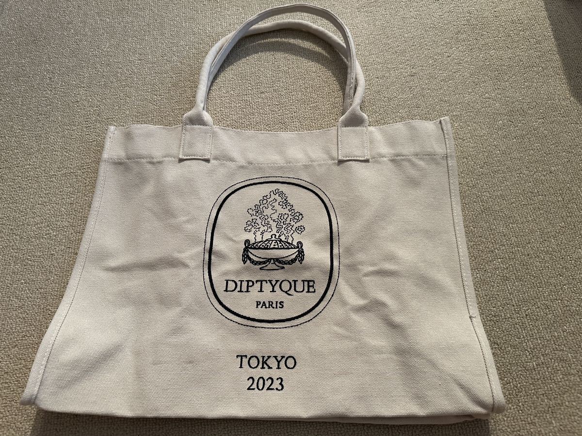 DIPTYQUE トートバッグ 2023年限定 ベージュ DIPTYQUE トートバッグ