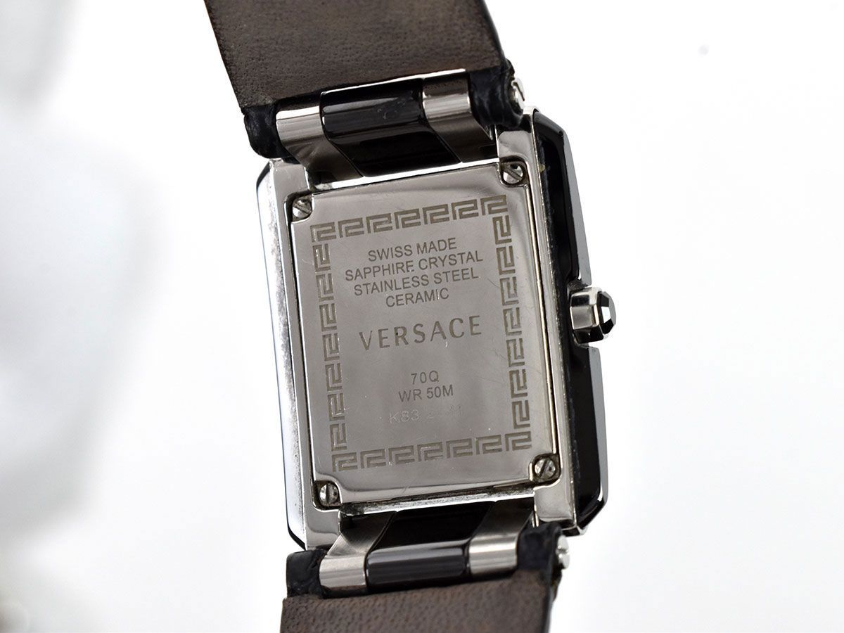 150840♪ 動作確認済 VERSACE ヴェルサーチ レディースウォッチ 腕時計  