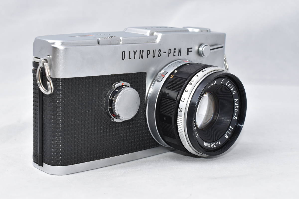 OLYMPUS オリンパス + Auto-S F PEN PEN-FT ⁄ Olympus PEN-FV 38mm FV 1: