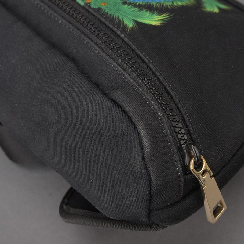 1円 美品 VERSACE ヴェルサーチ 太陽 ウエストバッグ ボディバッグ