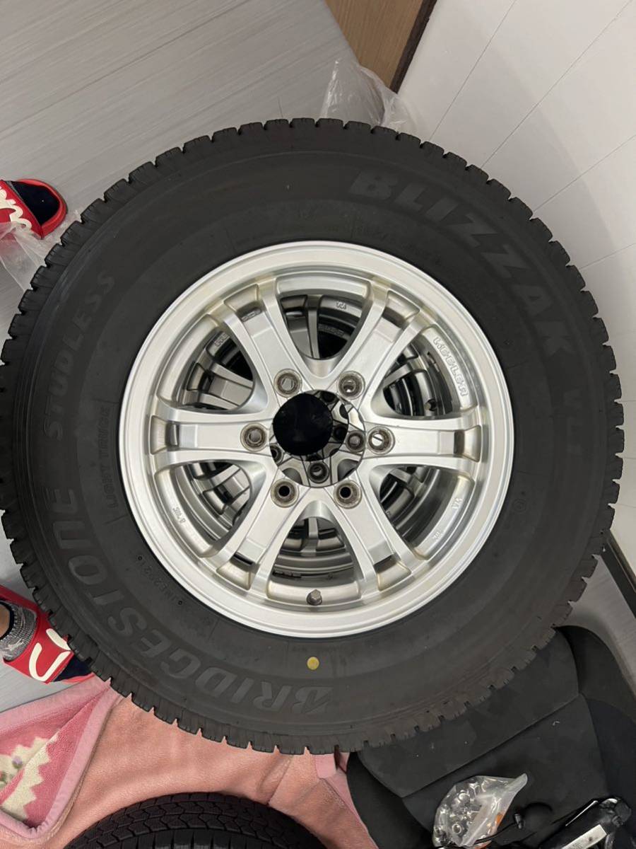 ハイエース用 スタッドレス KEELER weds 195/80R15 キーラー ウェッズ 