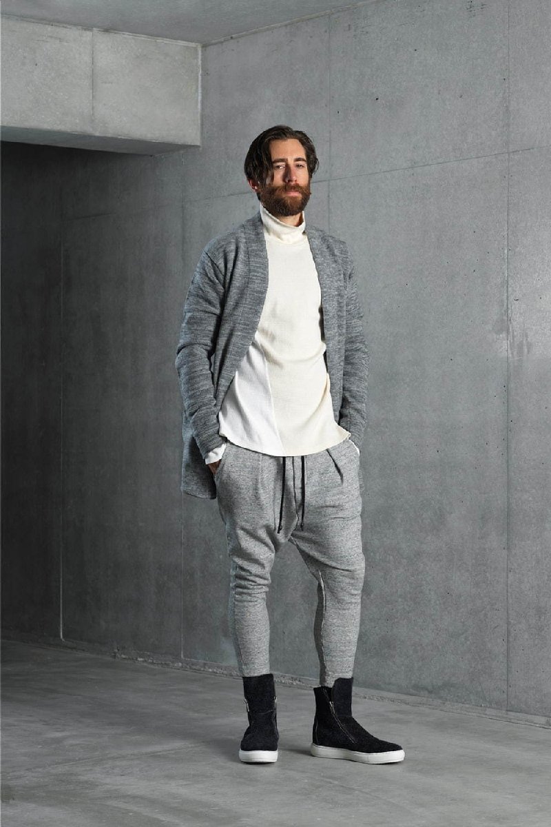 ripvanwinkle リップヴァンウインクル (RB-129) W ZIP HIGH ダブル ジップ ハイ スニーカー ブーツ 黒 42 27cm 定価51700円