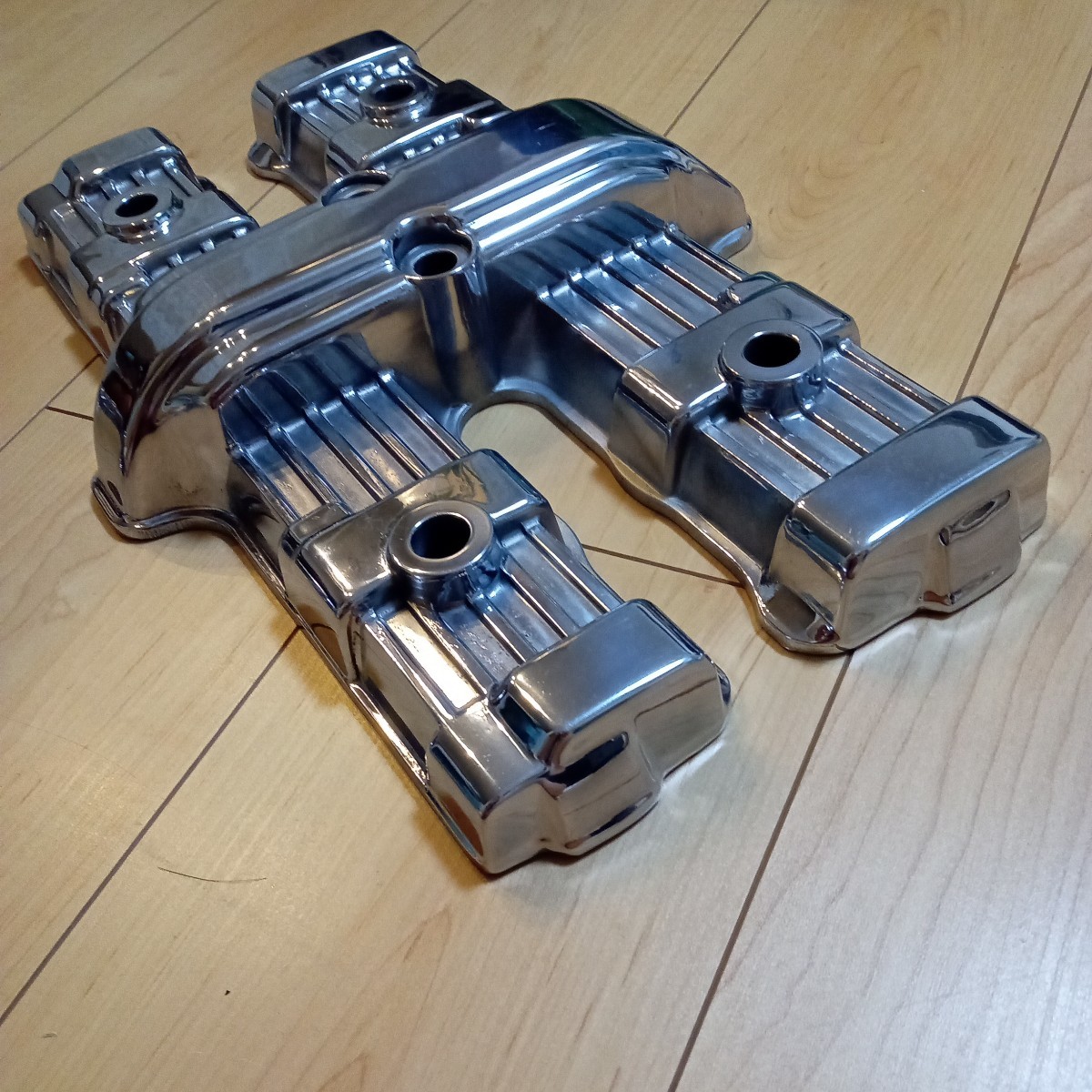 ホンダ純正 CBX400F CBX550F エンジンカバー 3点セット バフ掛け 鏡面 