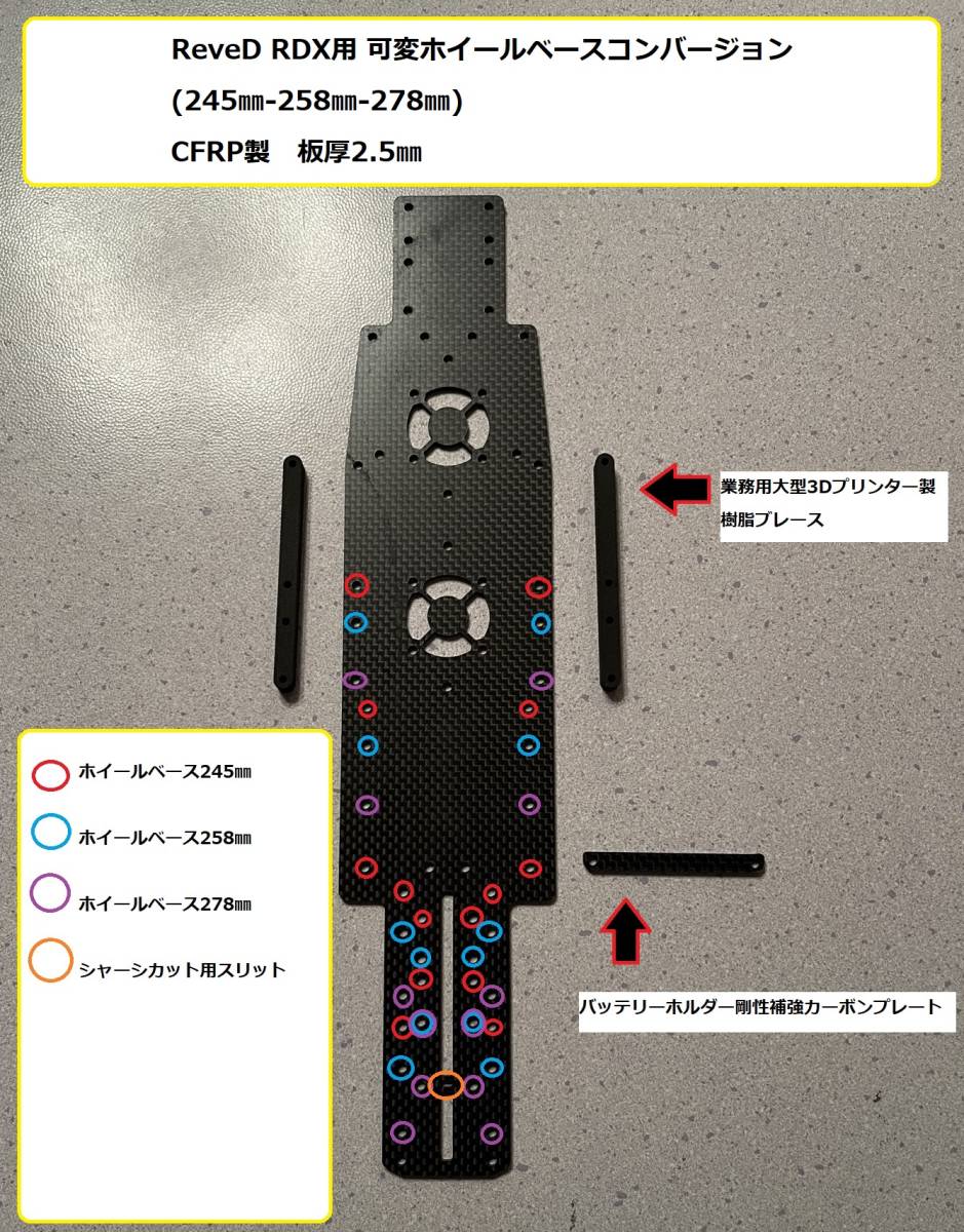 RDX ホイールベース可変シャーシ➕タンドラマッドワゴンボディ RDX