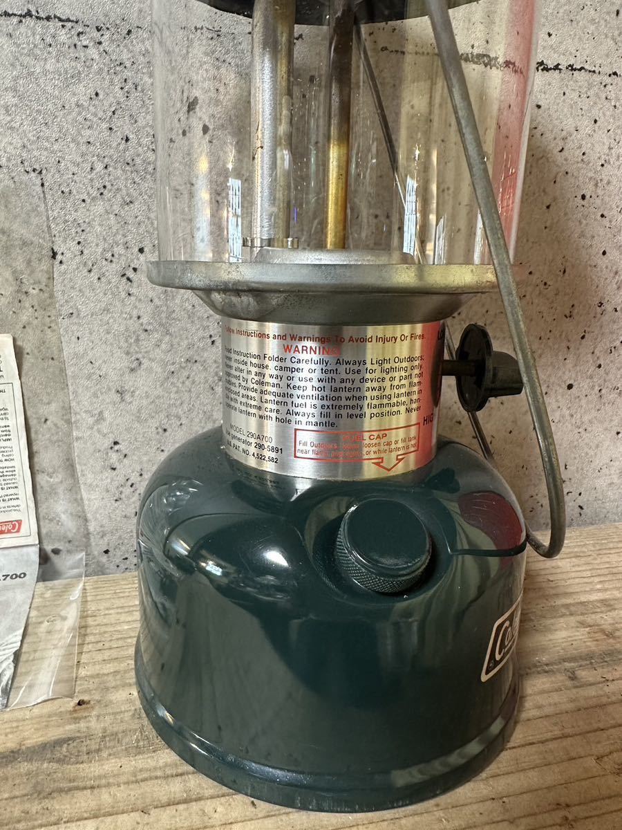 コールマン Coleman ツーマントル ランタン 290A 1988年8月｜Yahoo