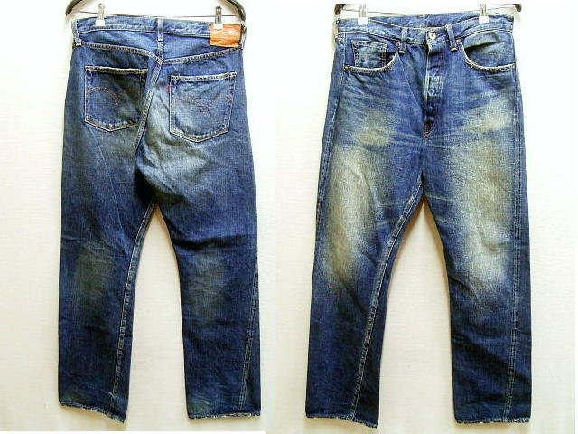 ◇即決[W34]LVC 44501-0009 ミッドブロークンイン 大戦モデル S501XX 旧日本製 ビンテージ復刻 LEVI’S VINTAGE CLOTHING デニム■3576