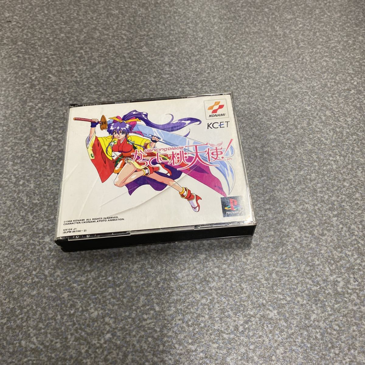 07292 ゲームソフト PS1 かってに桃天使！ DANCING BLADE コナミ