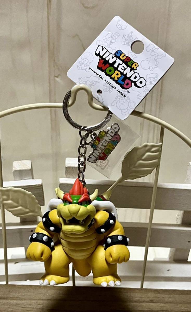 未使用 当時物 クッパ スーパーマリオパーティ ソフトキーホルダー クッパ☆2020 USJ マリオ マスコット キーホルダー キーチェーン SUPER