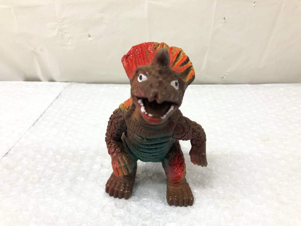 k101*80 【現状品】 キングザウルスシリーズ アギラ 怪獣 ソフビ 円谷 