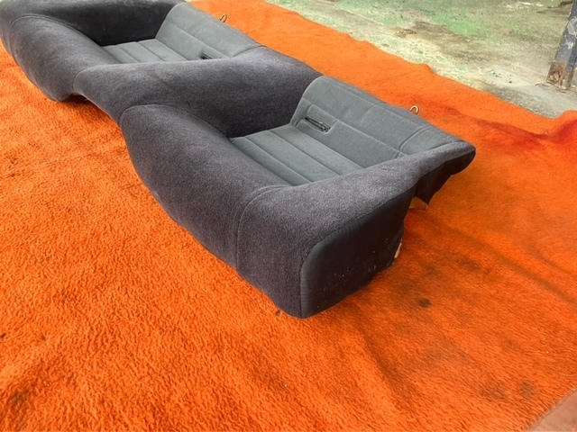 日産　ニッサン　180SX RPS13 後期　純正　リアシート　内張　内装　室内　シルビア　SR20 SR20DE SR20DET シート　PS13 S13 S14 S15 180sx後期純正リアシート、内装一式 ○ 180SX(RPS13)用 後期 純正