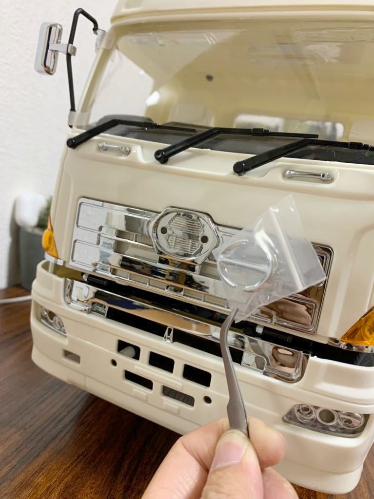 新品 1⁄14 タミヤLESU 日野グランドプロフィア キャビンキット タミヤ