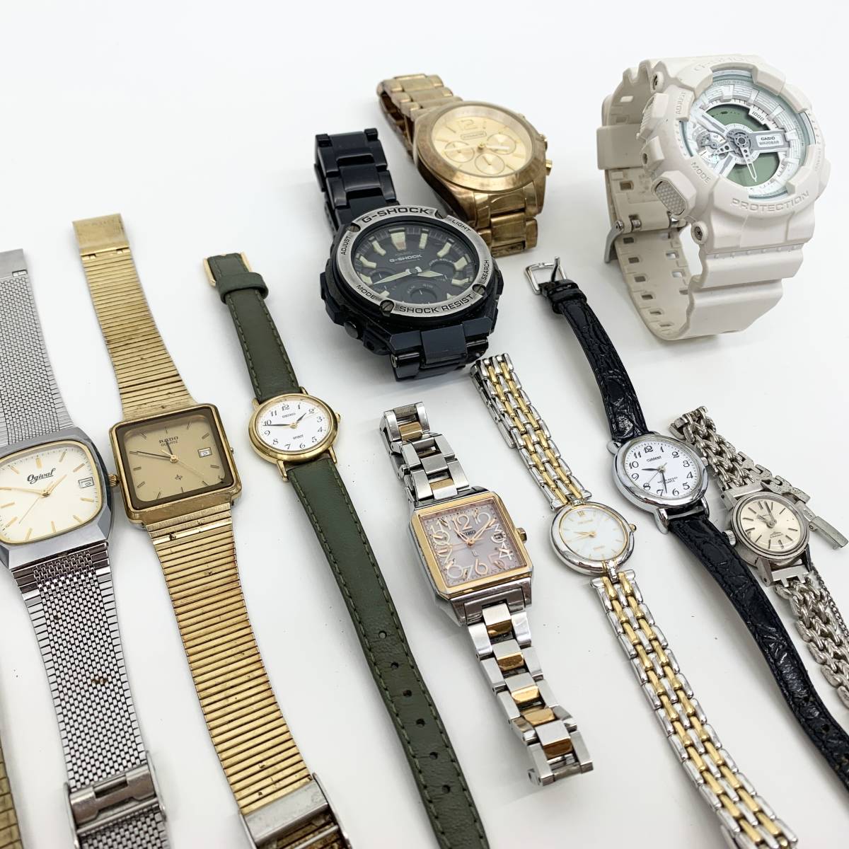 ネットショップをまとめて比較 1円~！ 時計 11本 まとめ SEIKO RADO 
