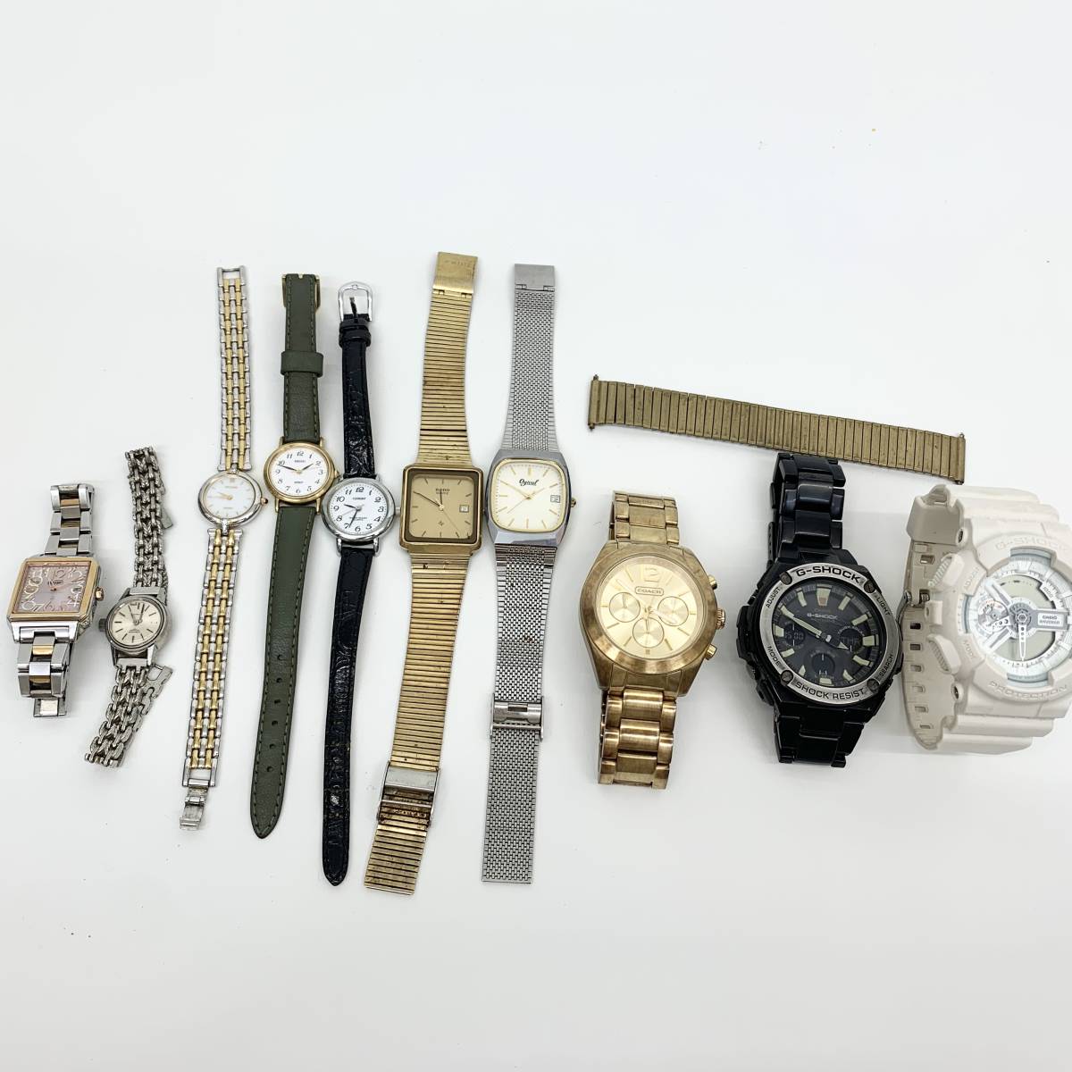 ネットショップをまとめて比較 1円~！ 時計 11本 まとめ SEIKO RADO 